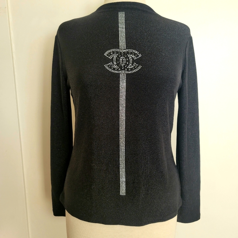 CHANEL Black blouse